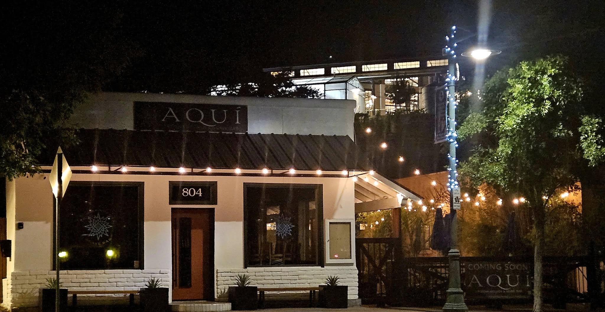 Aqui at Night
